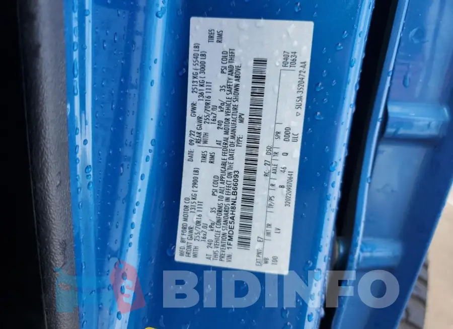 1FMDE5AH8NLB66093 Photo# 12