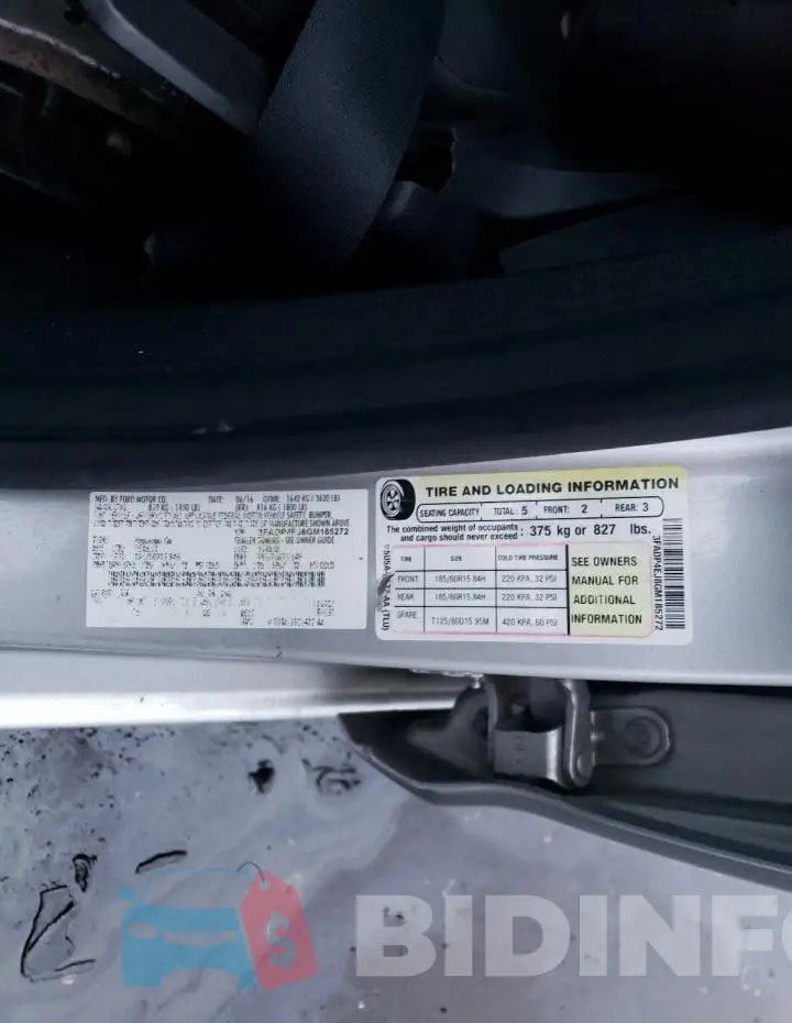 3FADP4EJ8GM185272 Photo# 12