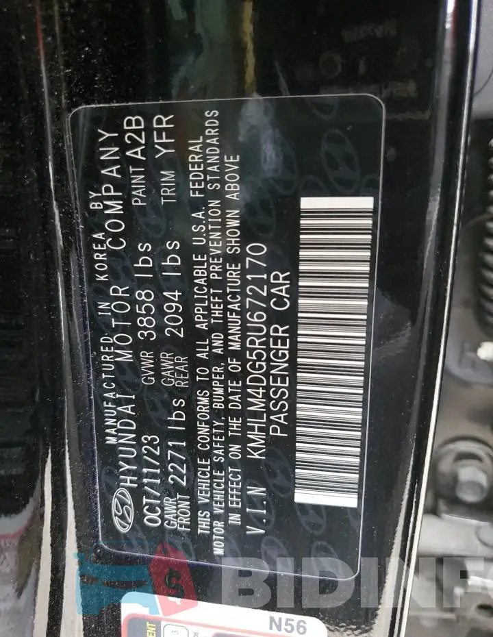 KMHLM4DG5RU672170 Photo# 13