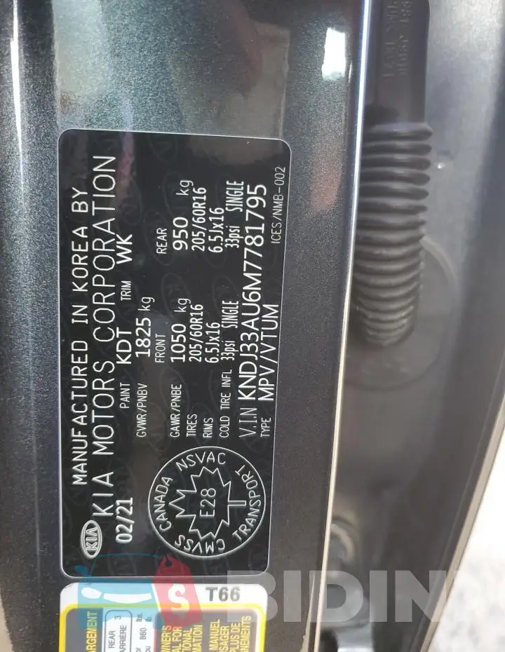 KNDJ33AU6M7781795 Photo# 12