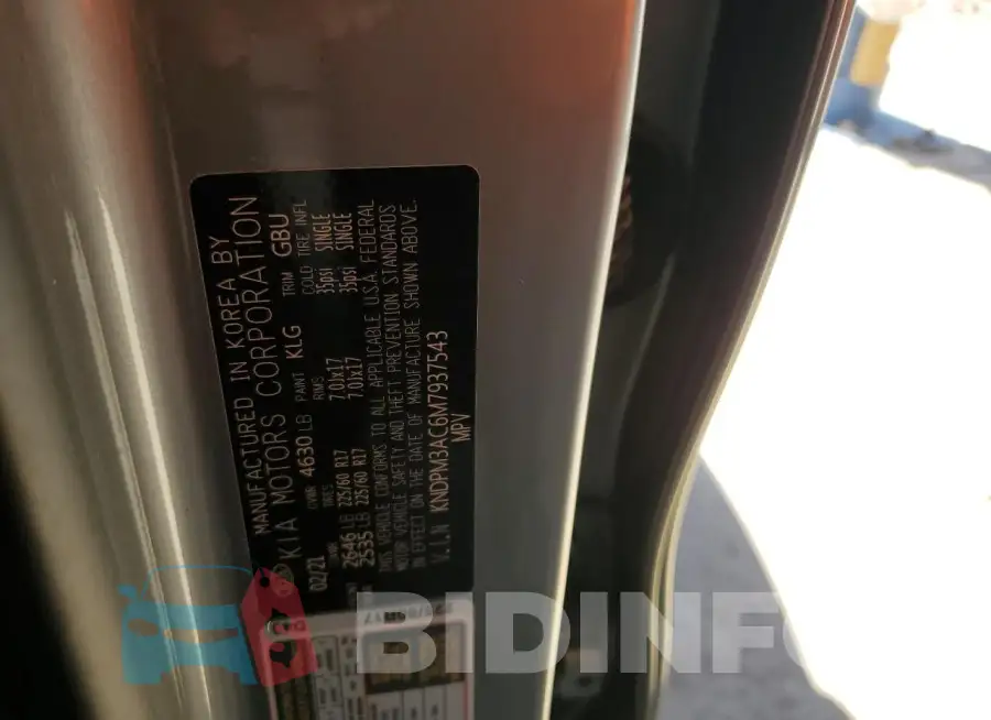 KNDPM3AC6M7937543 Photo# 12