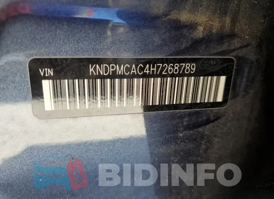 KNDPMCAC4H7268789 Photo# 14