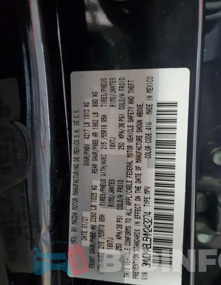 3MVDMABL5MM243274 Photo# 13