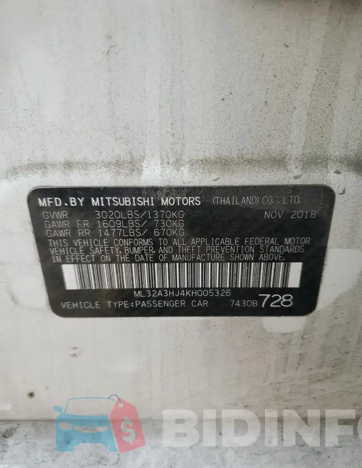 ML32A3HJ4KH005326 Photo# 12