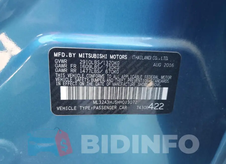 ML32A3HJ5HH013072 Photo# 12