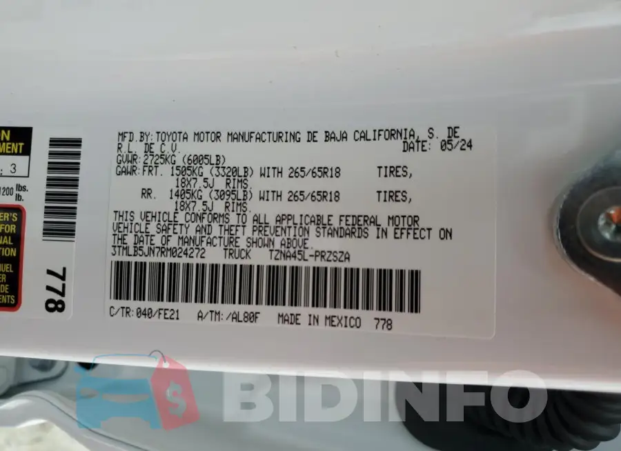 3TMLB5JN7RM024272 Photo# 12