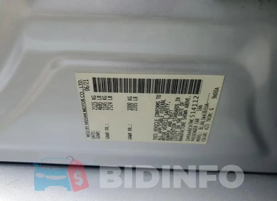 1N4AA6CV7MC514112 Photo# 12