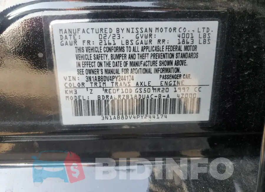 3N1AB8DV4PY244174 Photo# 13