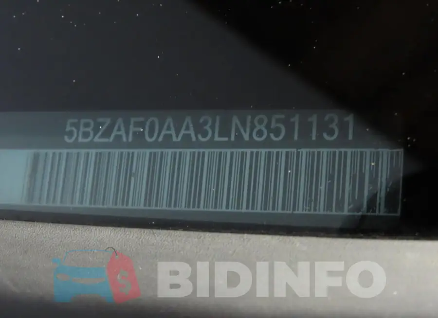 5BZAF0AA3LN851131 Photo# 10