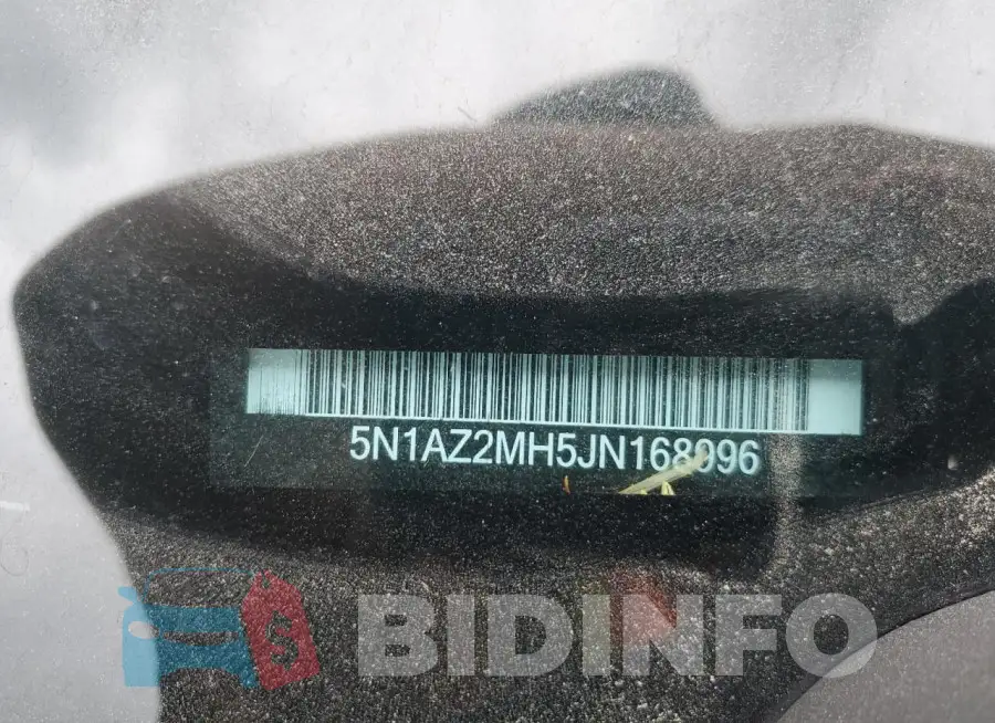 5N1AZ2MH5JN168996 Photo# 13