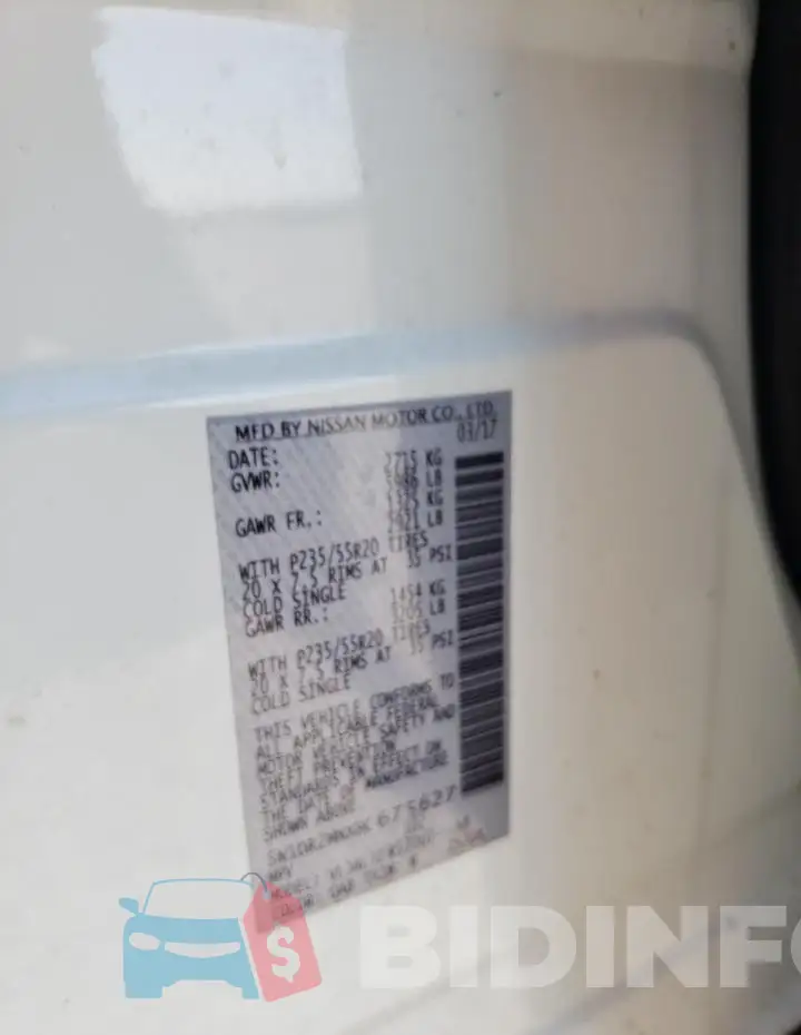 5N1DR2MNXHC675627 Photo# 14