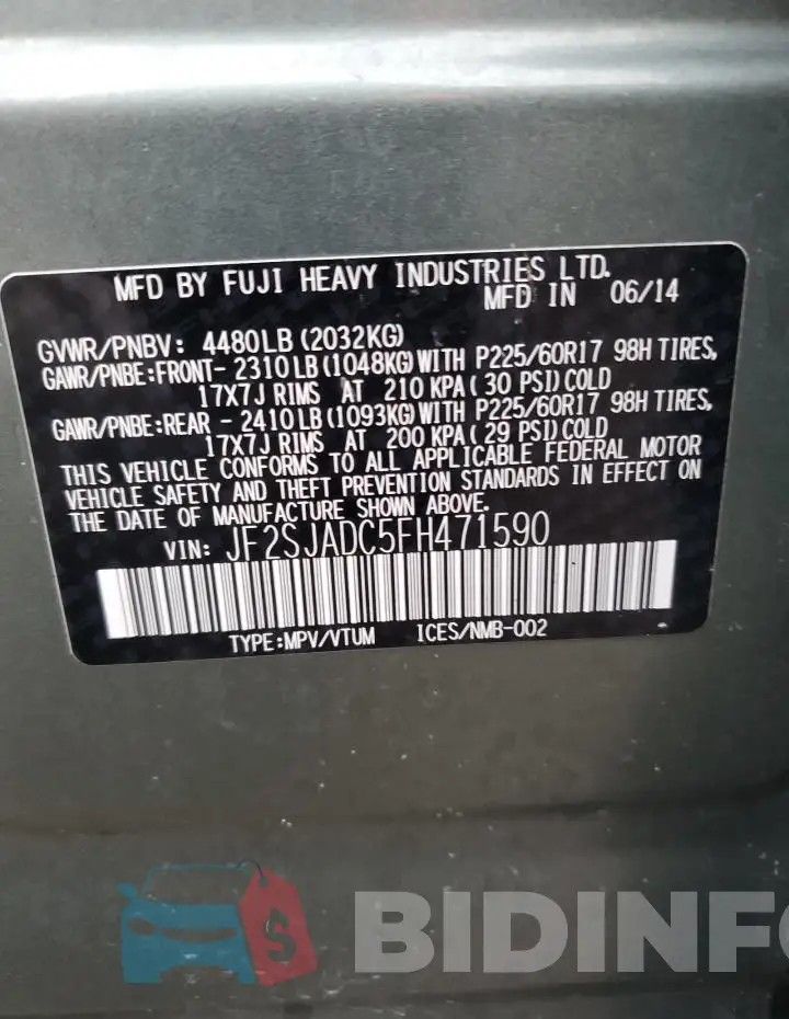 KNMAT2MT5GP734209 Photo# 13