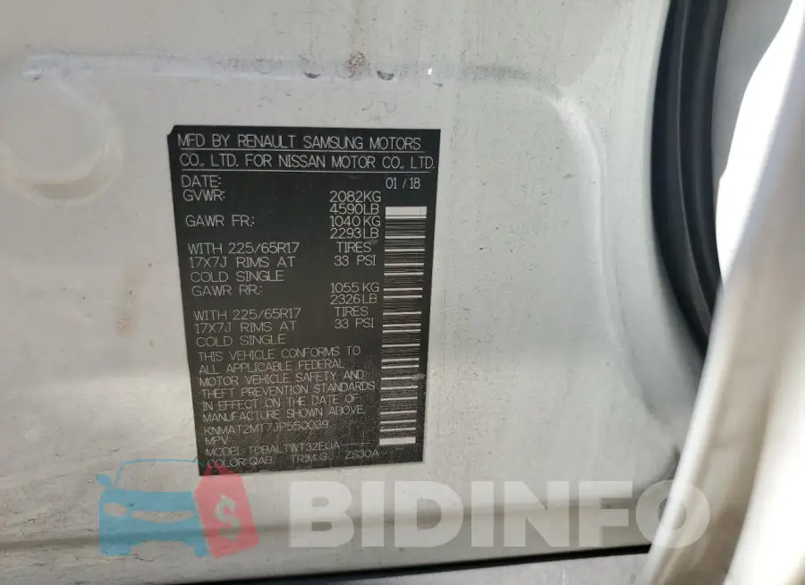 KNMAT2MT7JP550039 Photo# 13