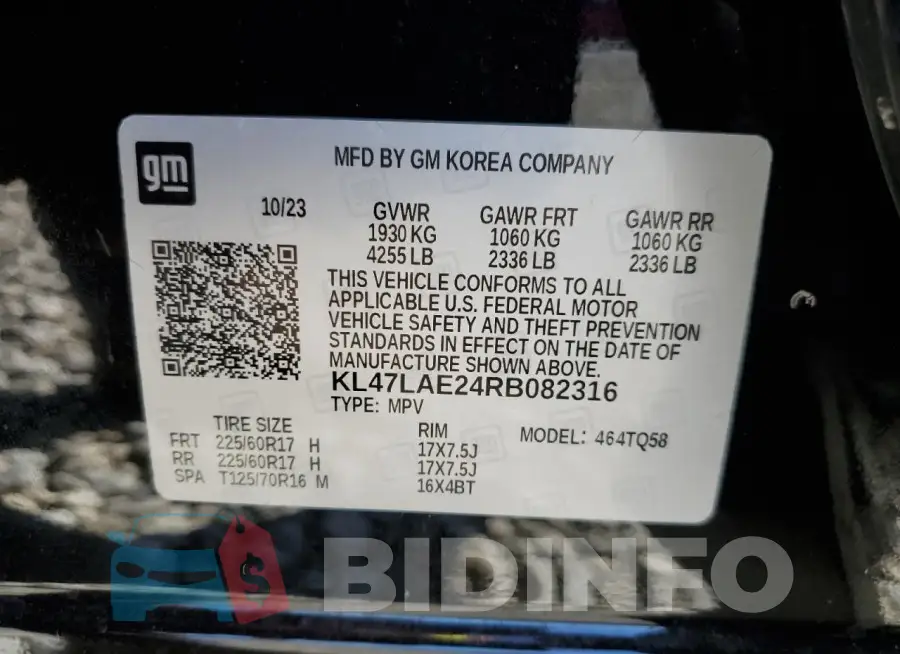 KL47LAE24RB082316 Photo# 13