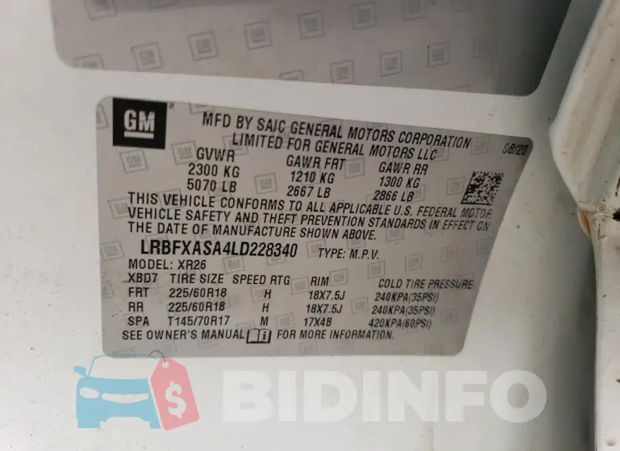 LRBFXASA4LD228340 Photo# 13