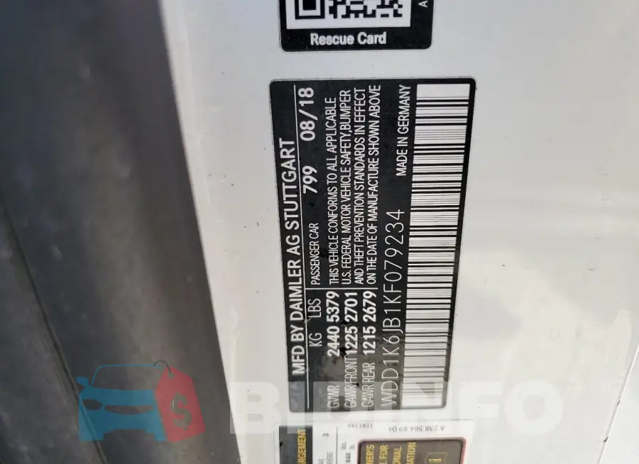 WDD1K6JB1KF079234 Photo# 12