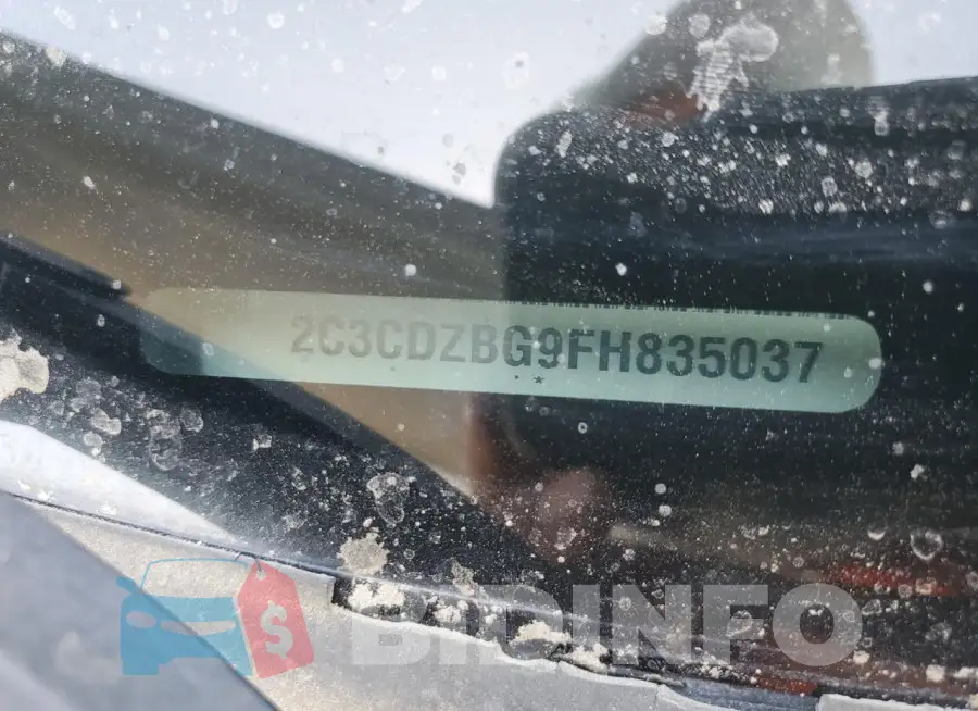 2C3CDZBG9FH835037 Photo# 12