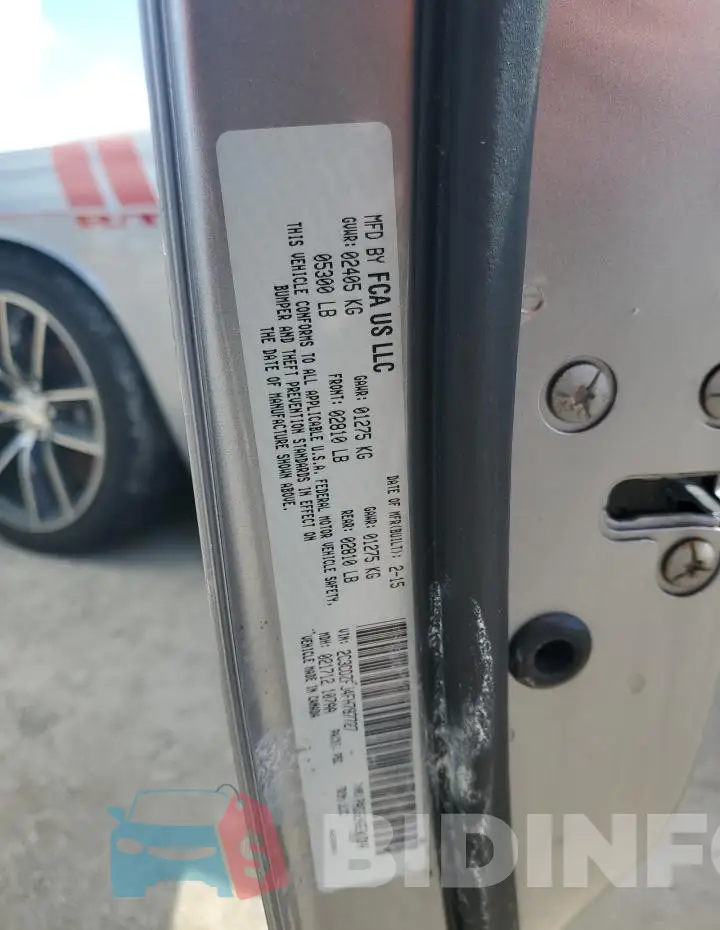 2C3CDZFJ4FH787727 Photo# 13
