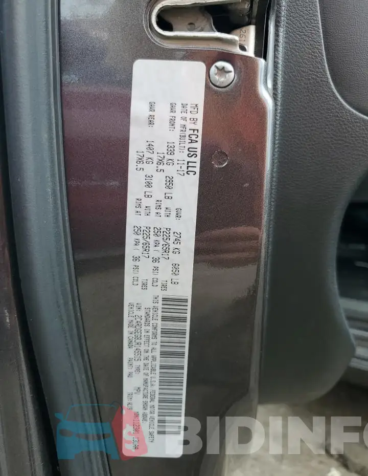 2C4RDGEG8JR145515 Photo# 14