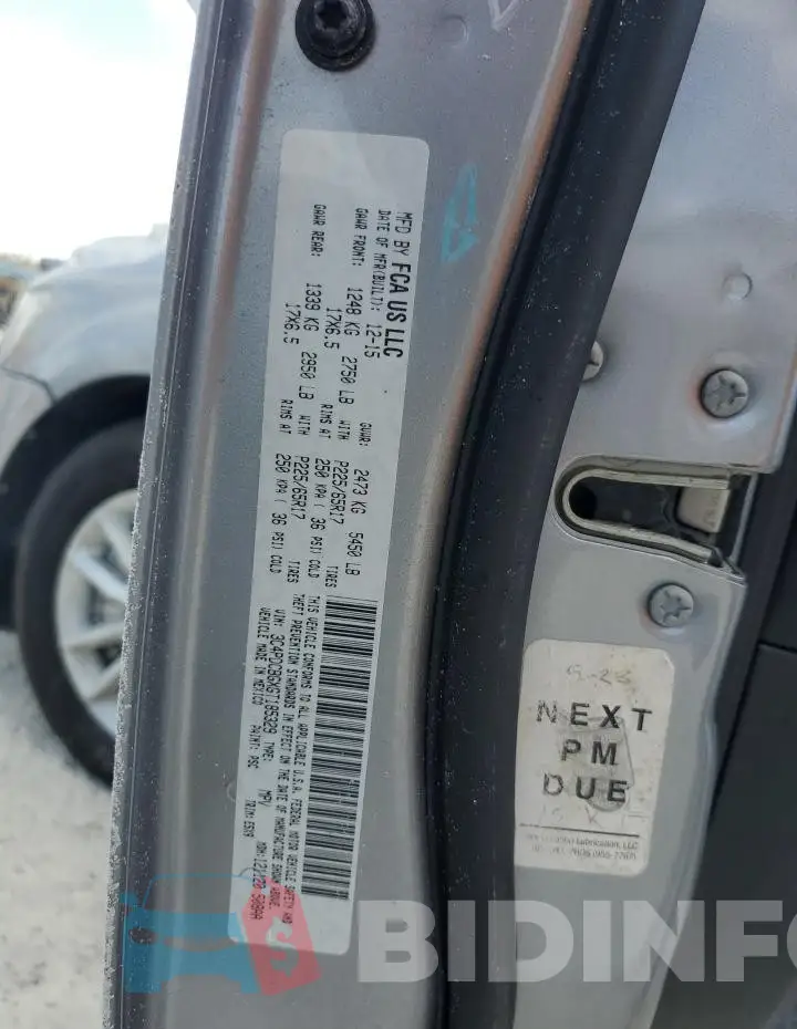 3C4PDCBGXGT185329 Photo# 14