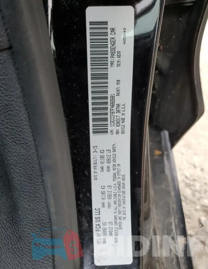 1C3CCCFB7FN682681 Photo# 12