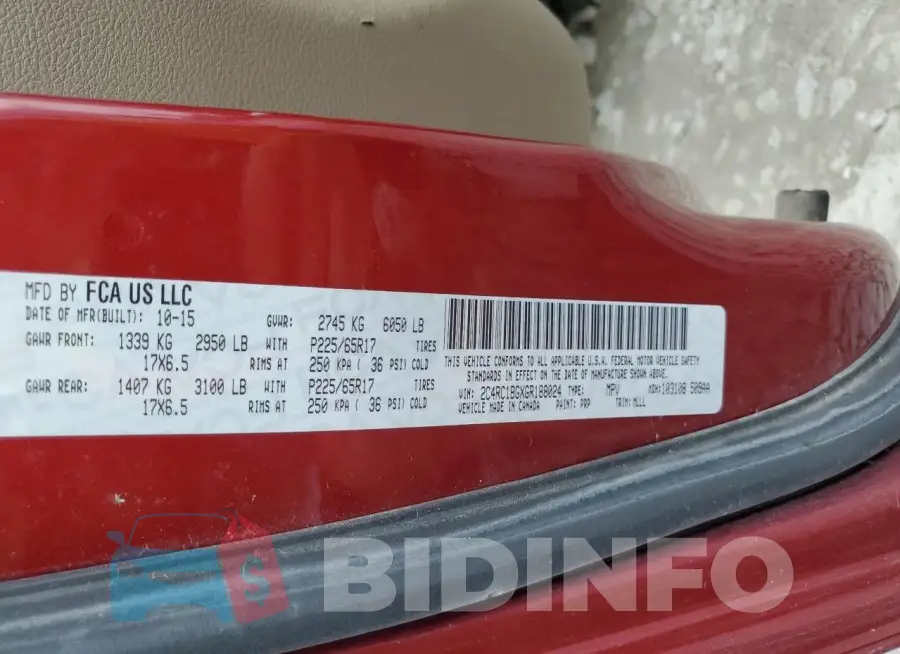 2C4RC1BGXGR188024 Photo# 13