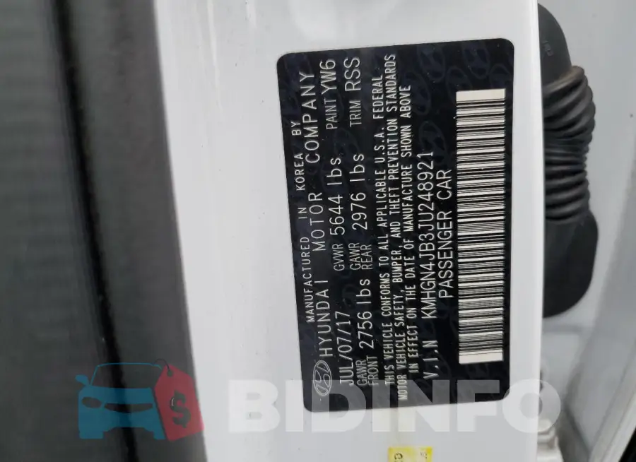KMHGN4JB3JU248921 Photo# 12