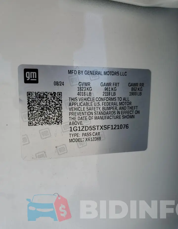 1G1ZD5STXSF121076 Photo# 12