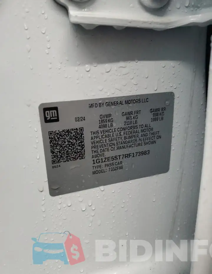 1G1ZE5ST7RF173983 Photo# 12