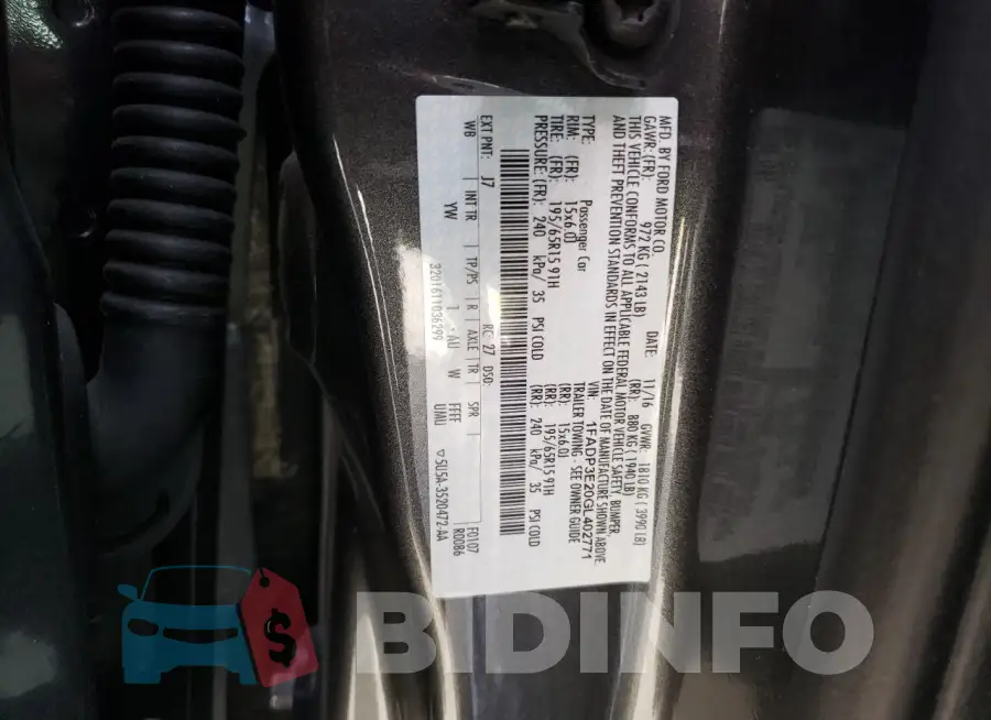 1FADP3E20GL402771 Photo# 12