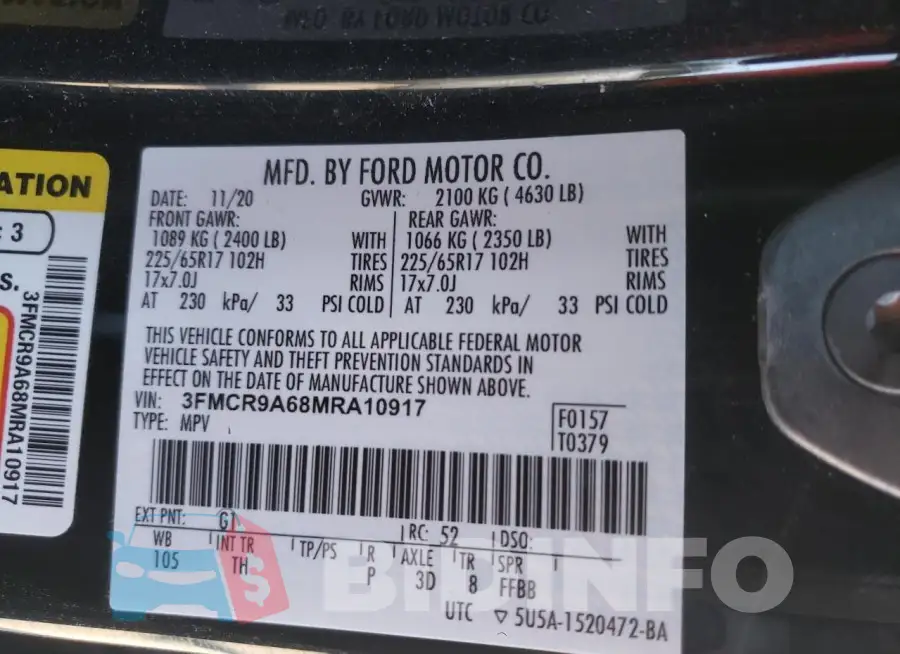 3FMCR9A68MRA10917 Photo# 13