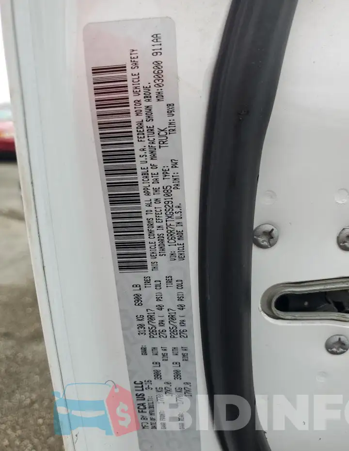 1C6RR7FTXGS291085 Photo# 13
