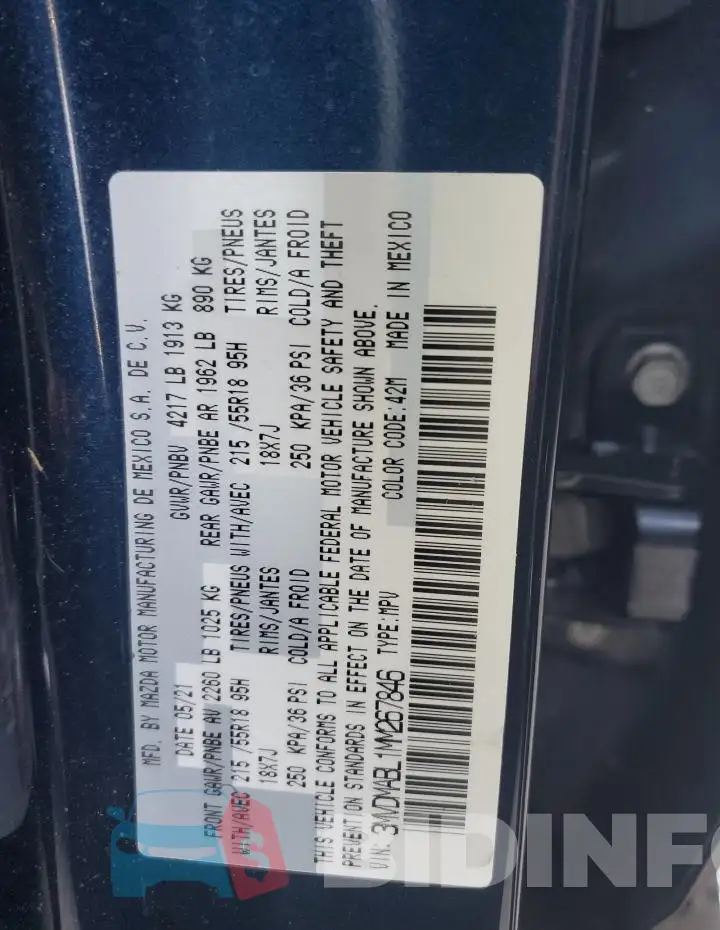 3MVDMABL1MM267846 Photo# 13