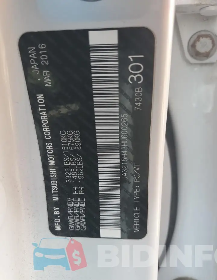JA3215H43HU600265 Photo# 14