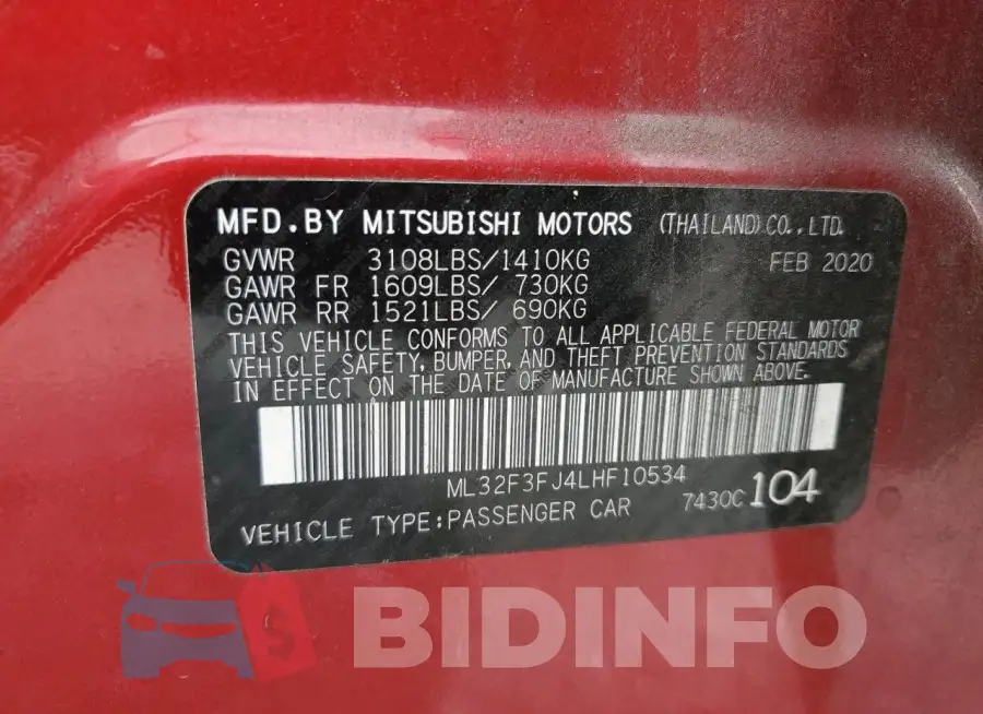 ML32F3FJ4LHF10534 Photo# 12