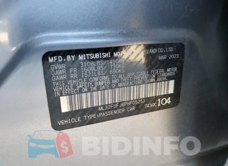 ML32FUFJ6PHF05251 Photo# 12