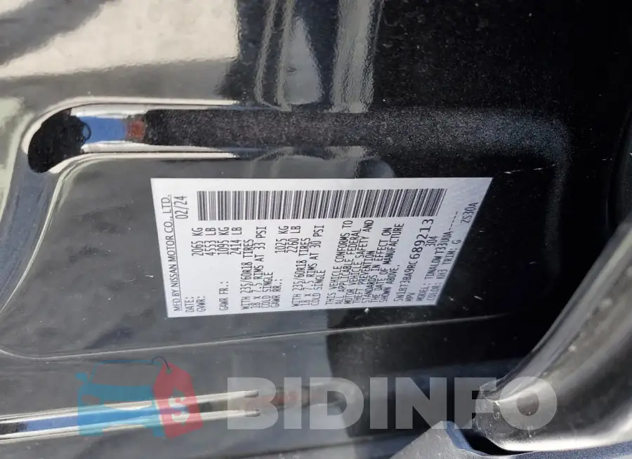 5N1BT3BA9RC689213 Photo# 14