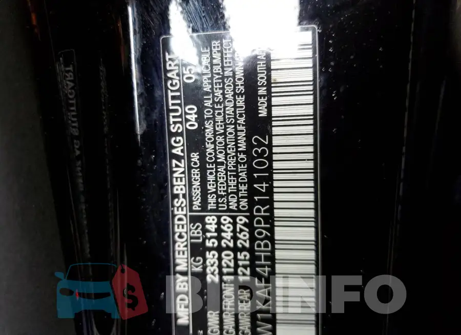 W1KAF4HB9PR141032 Photo# 13