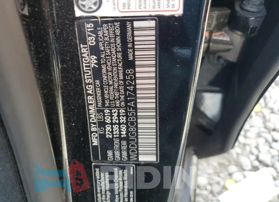 WDDUG8CB5FA174258 Photo# 12