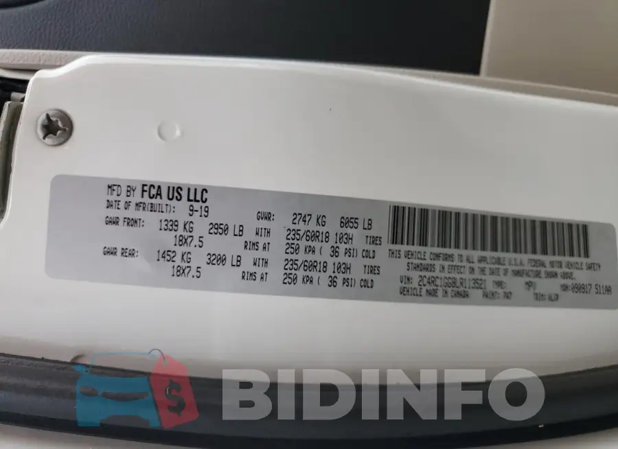2C4RC1GG8LR113521 Photo# 14