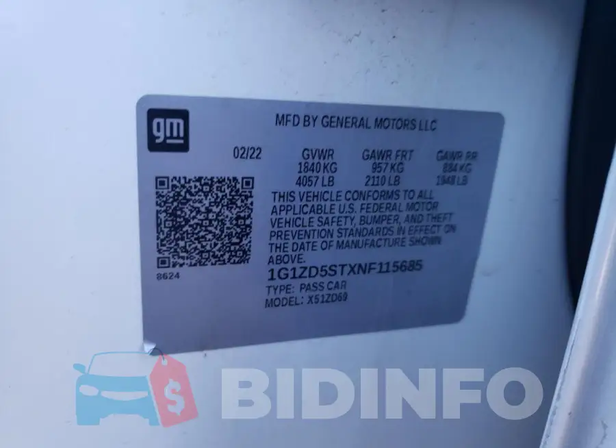 1G1ZD5STXNF115685 Photo# 12