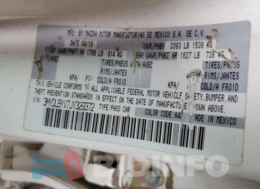 3MYDLBYV7JY329372 Photo# 12