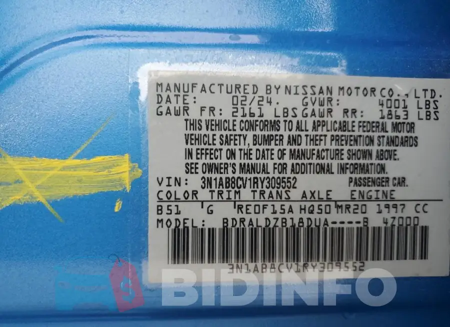 3N1AB8CV1RY309552 Photo# 12