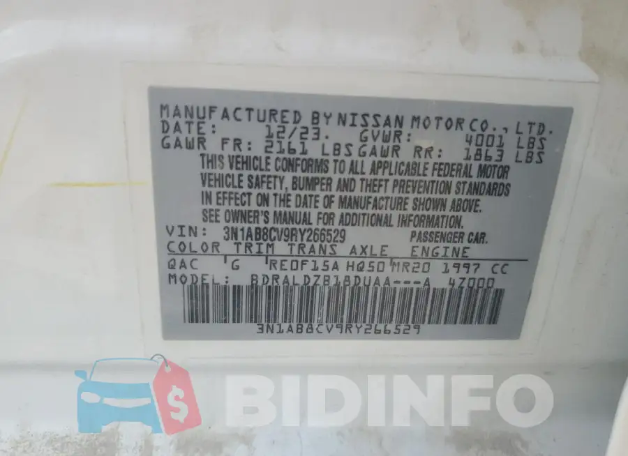 3N1AB8CV9RY266529 Photo# 13
