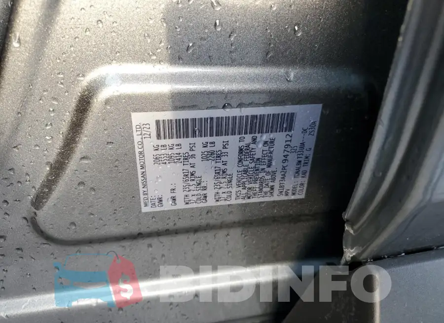 5N1BT3AA2PC947912 Photo# 14