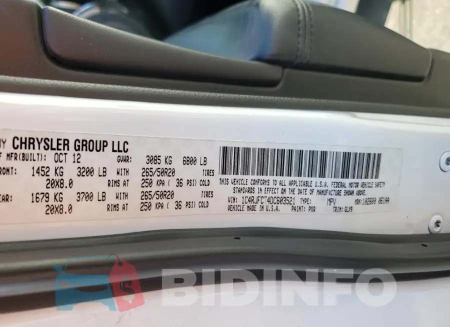 1C4RJFAG7FC631144 Photo# 12