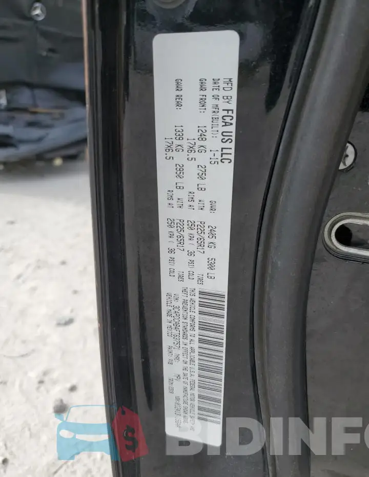 3C4PDCAB4FT637571 Photo# 13