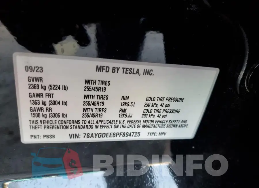 7SAYGDEE6PF894725 Photo# 12