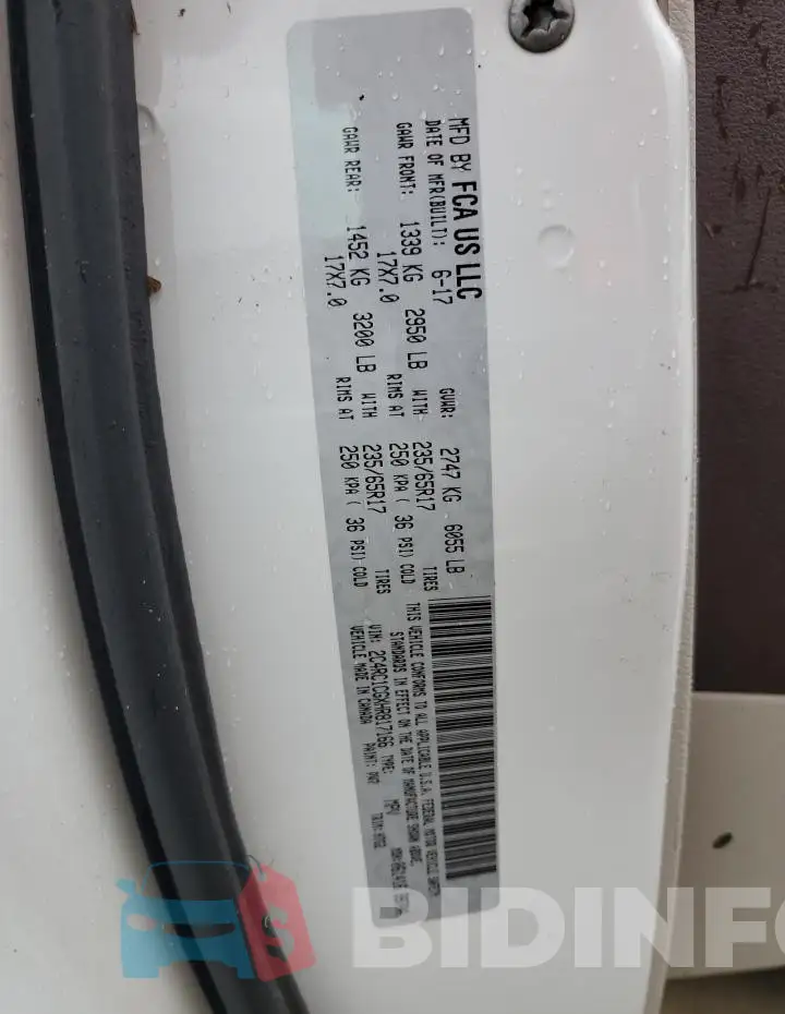 2C4RC1CGXHR817166 Photo# 14
