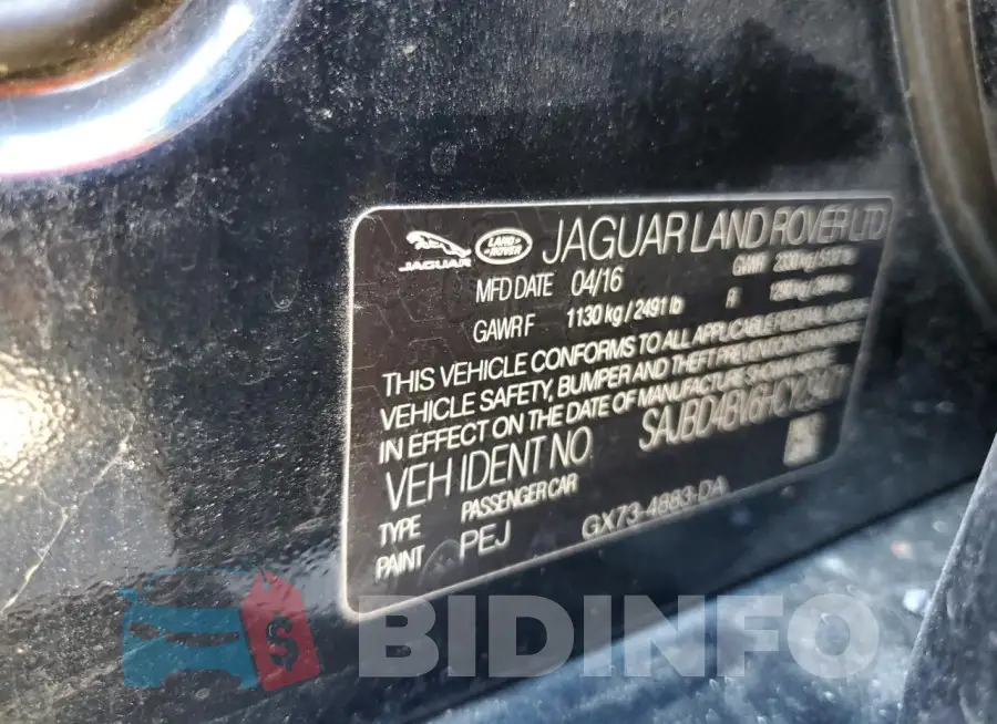 SAJBD4BV6HCY29471 Photo# 12